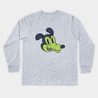 Icky Mouse Kids Long Sleeve T-Shirt